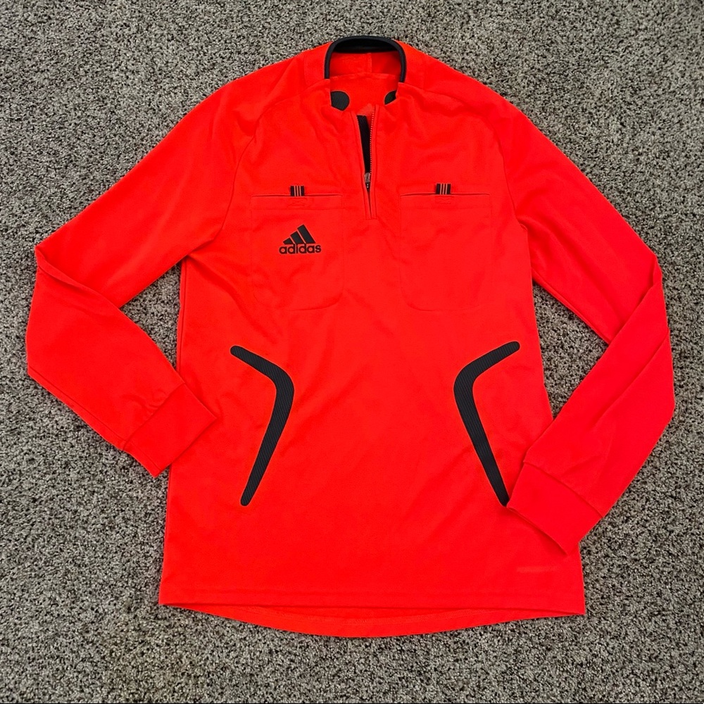 Men’s Adidas Orange Pullover - Size Small